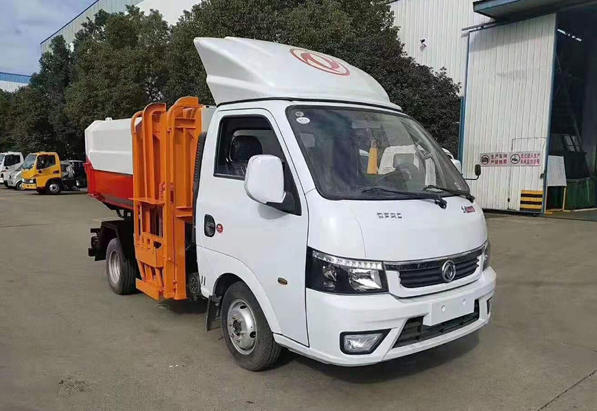 東風(fēng)途逸側(cè)裝掛桶垃圾車(chē)(國(guó)六)